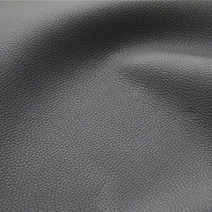 Black automobile microfibre leather